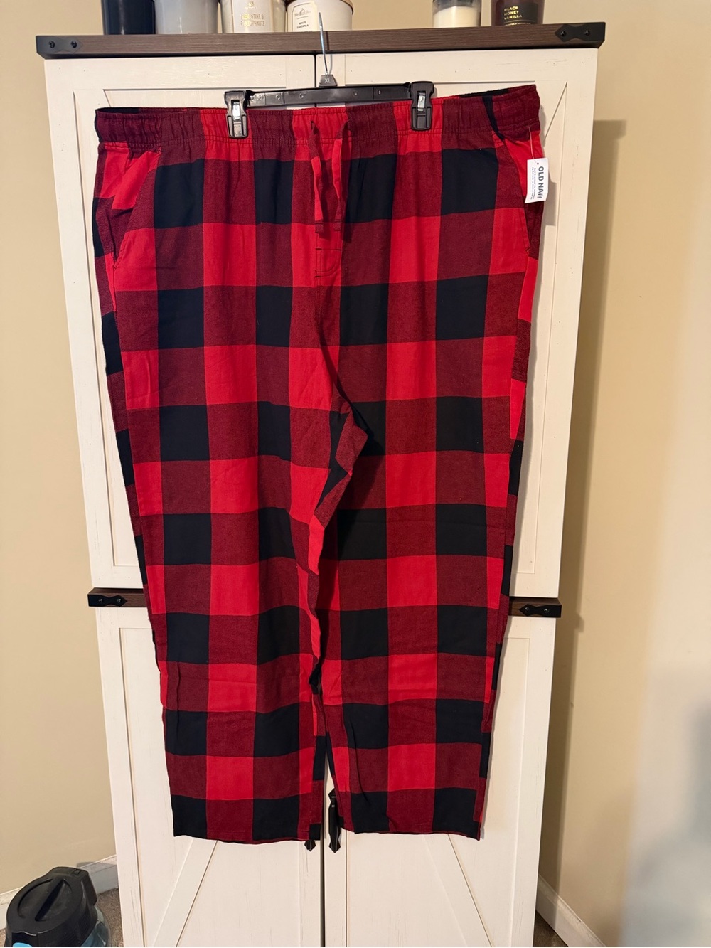 Old Navy Red & Black Buffalo Plaid Pants